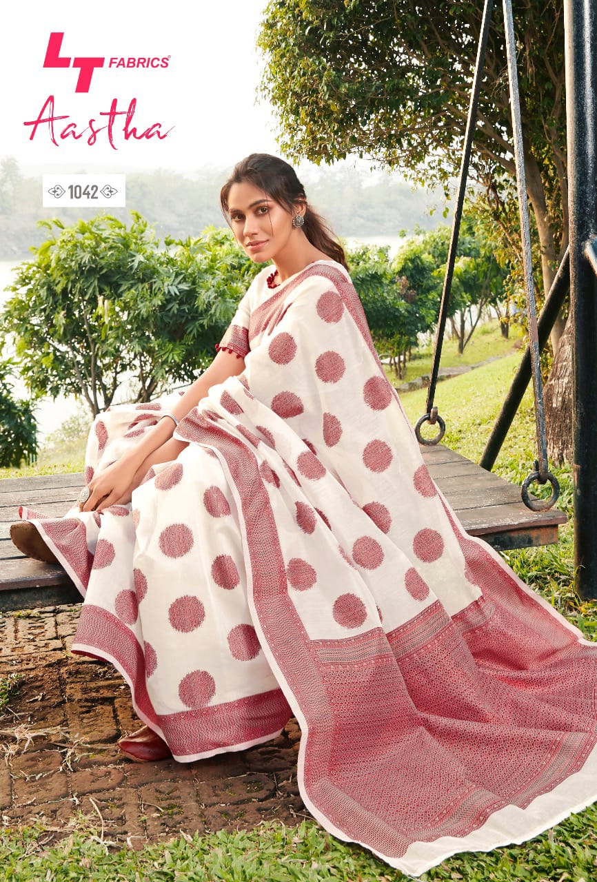 LT Fashion Aastha innovative and modern look cotton silk beautifull Sarees