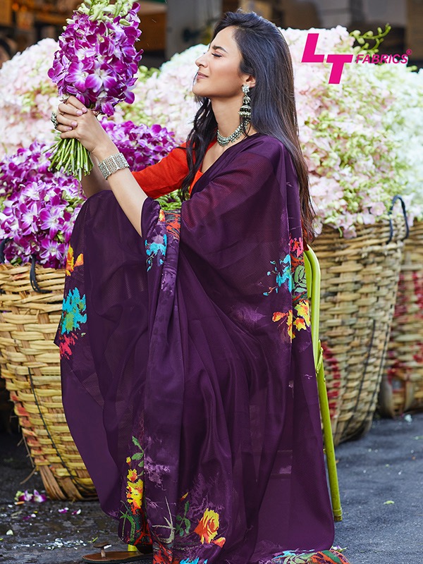 LT kaashi stunning look beautifully designed sarees