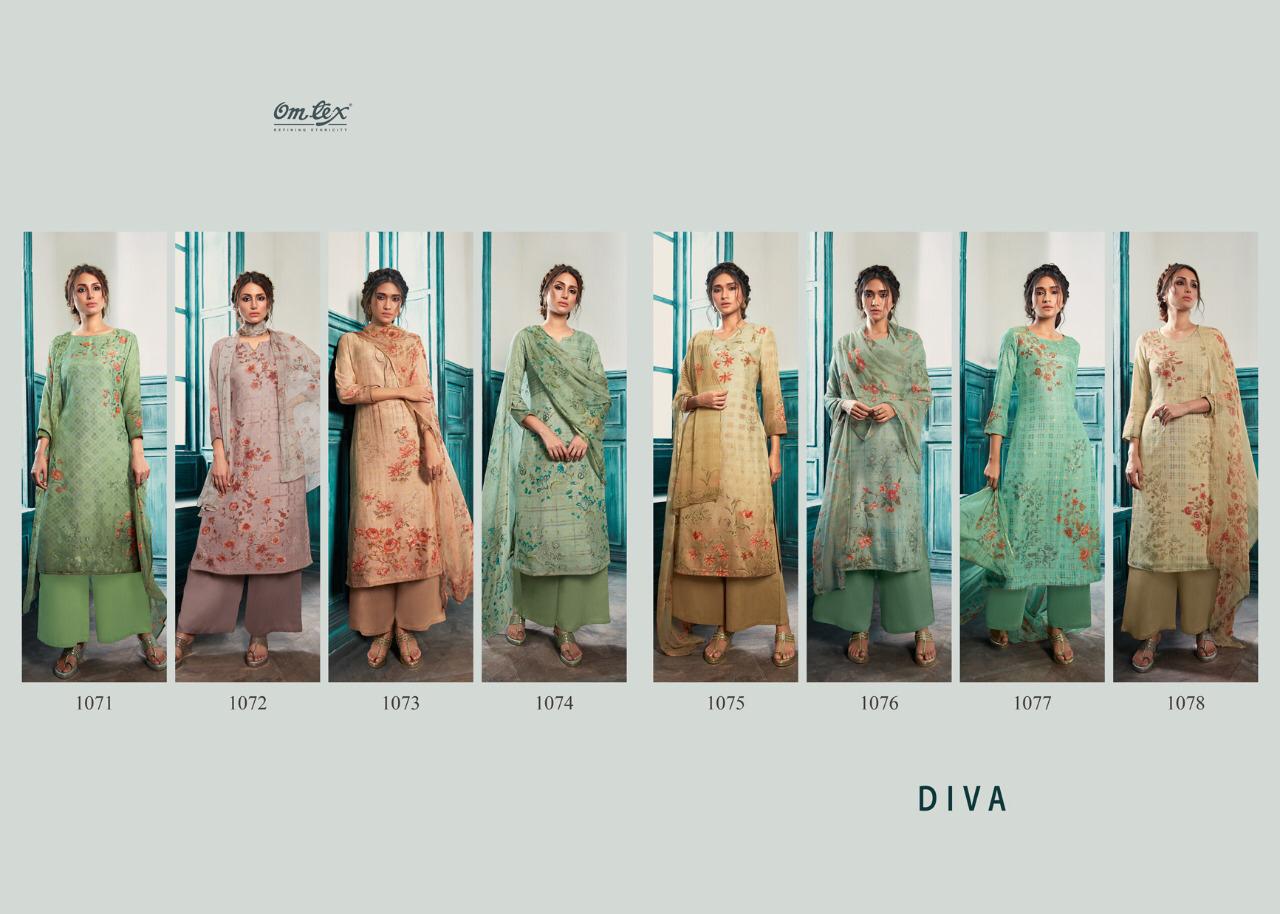 Om Tex diva innovative and modern Stylish beautifull Salwar suits