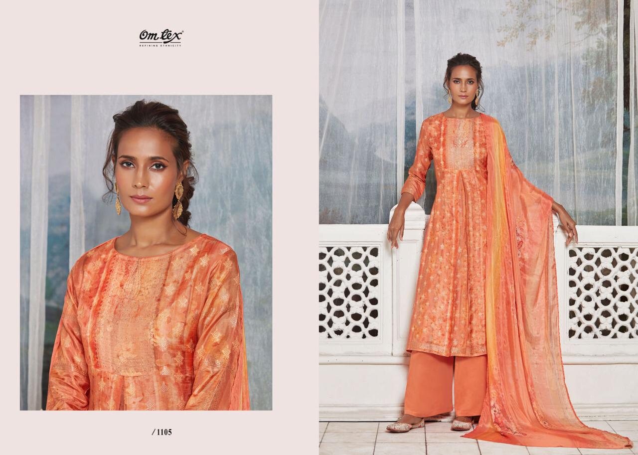 Om Tex echo charming look attractive and stylish Salwar suits