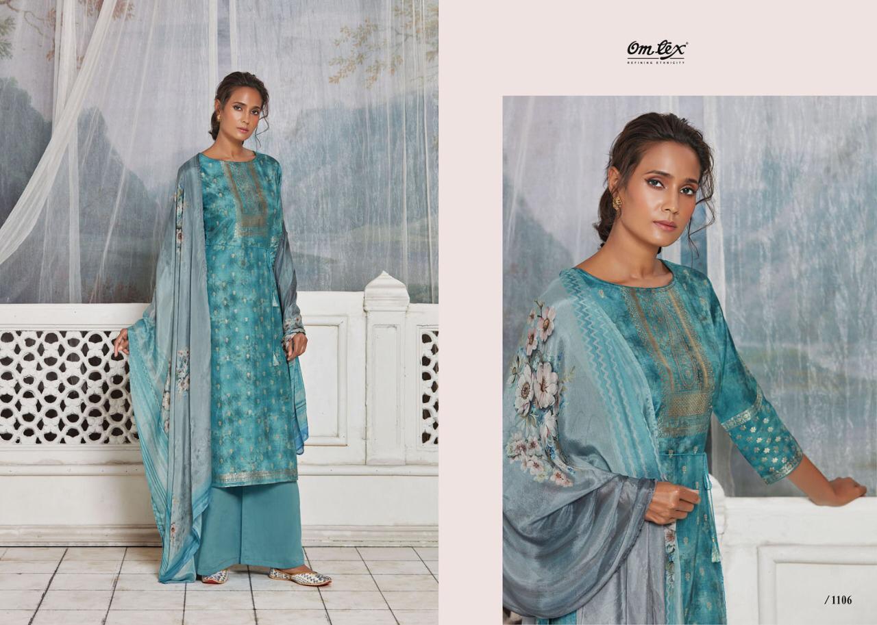 Om Tex echo charming look attractive and stylish Salwar suits