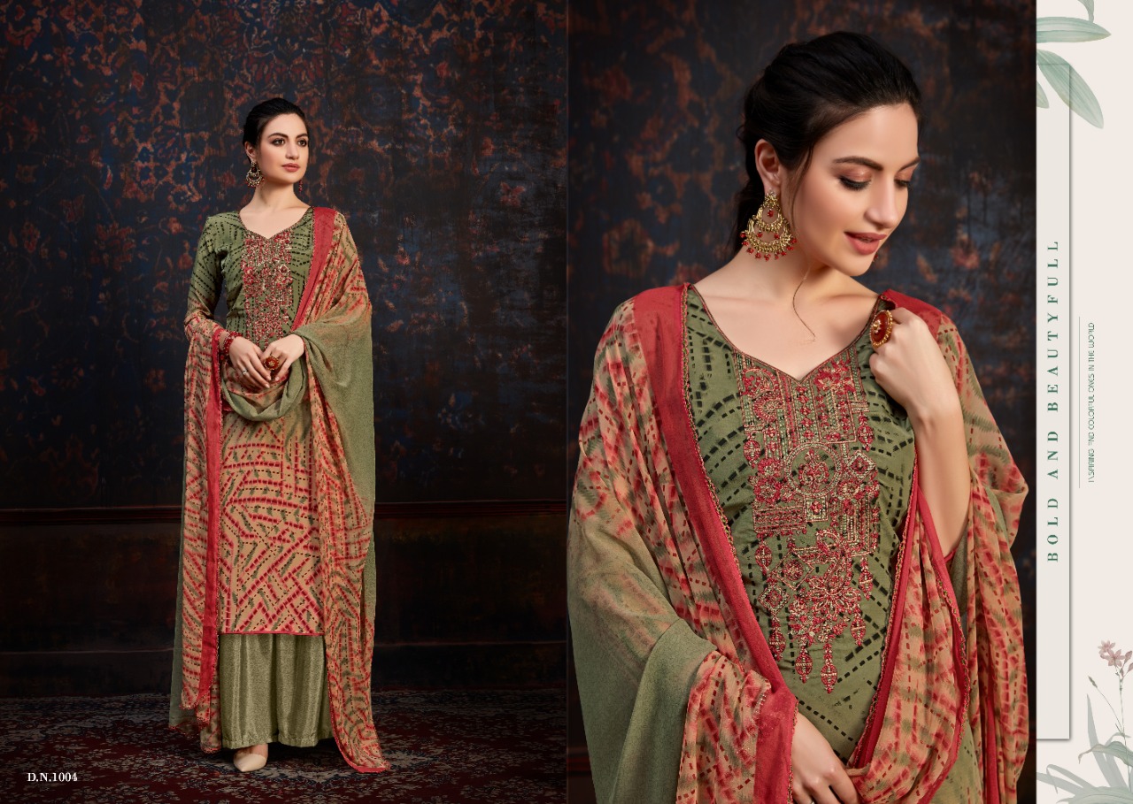 Radhika fashion Zara Embroidered Designer collection elagant look modern classy catchy look Salwar suits
