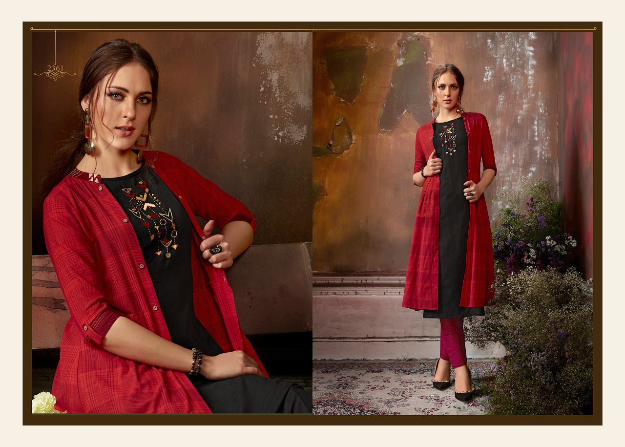 Rangoon high line attractive and modern look south cotton print With Embroided beautifull Kurties