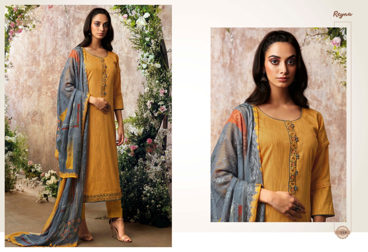 Reyna circle of flower stunning look beautifully designed modern Trendy Salwar suits