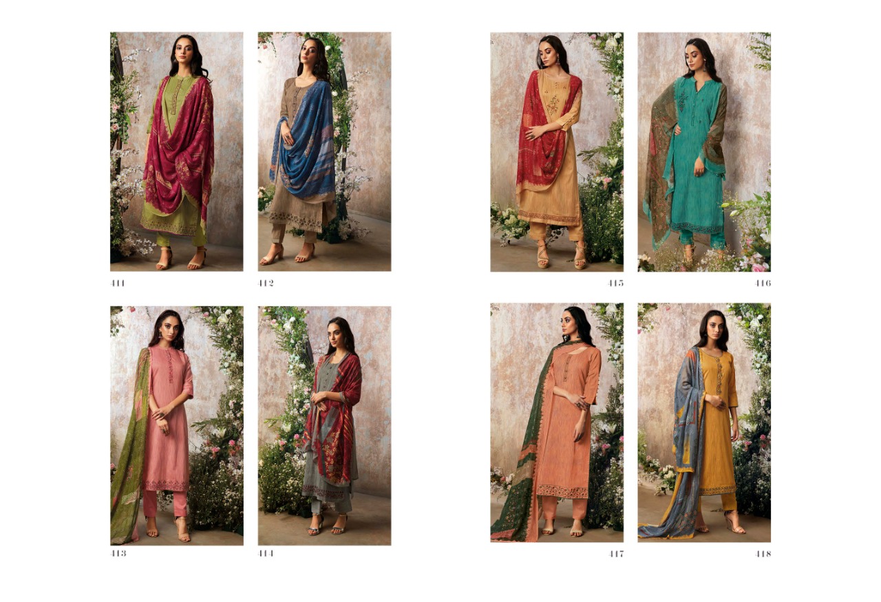 Reyna circle of flower stunning look beautifully designed modern Trendy Salwar suits