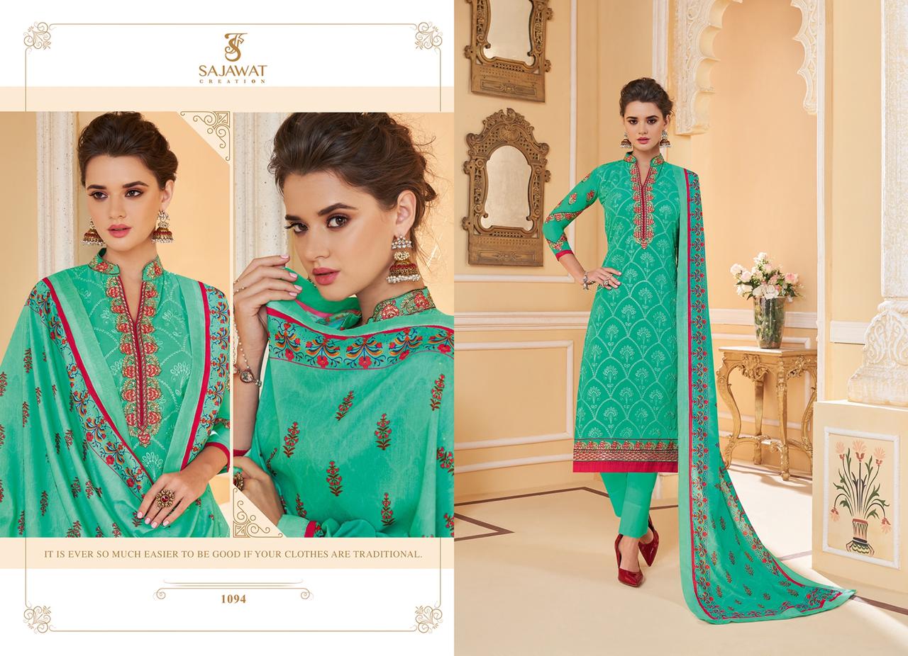 Sajawat Creation lakhnavi vol 3 stunning look beautifully designed Trendy Kurties
