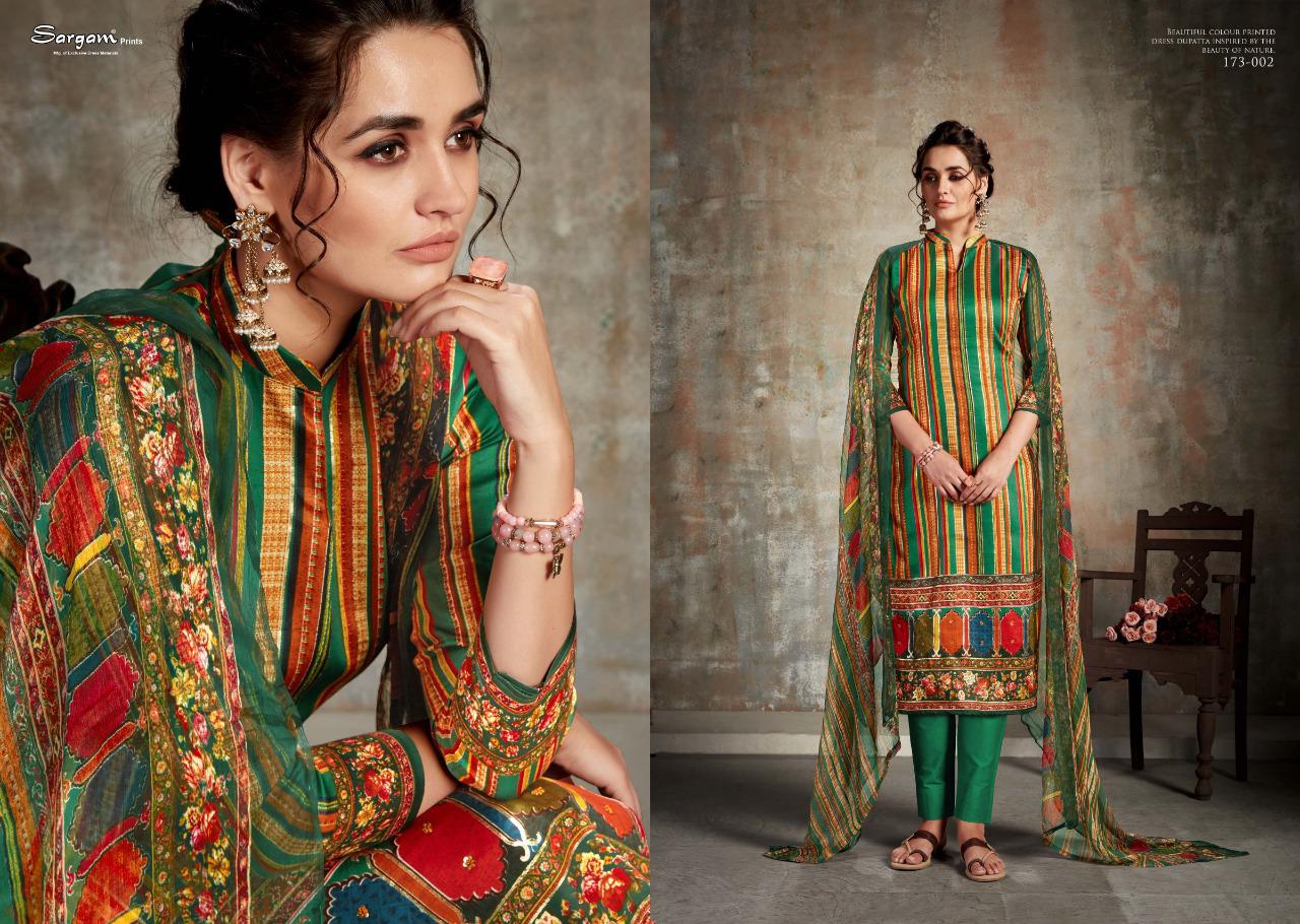 Sargam prints jully Astonishing Style Pure zam print handwork  Salwar suits