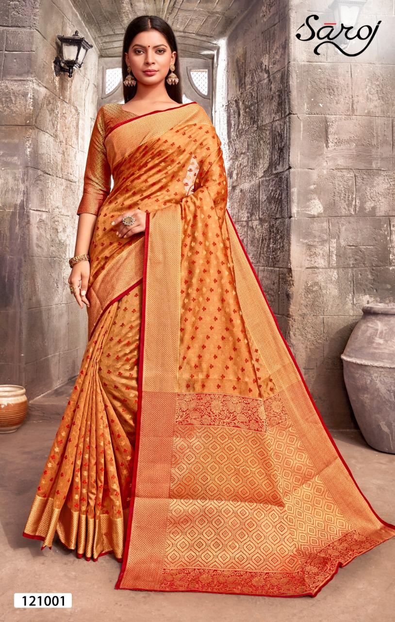 Saroj kesar silk beautifull and stylish Sarees
