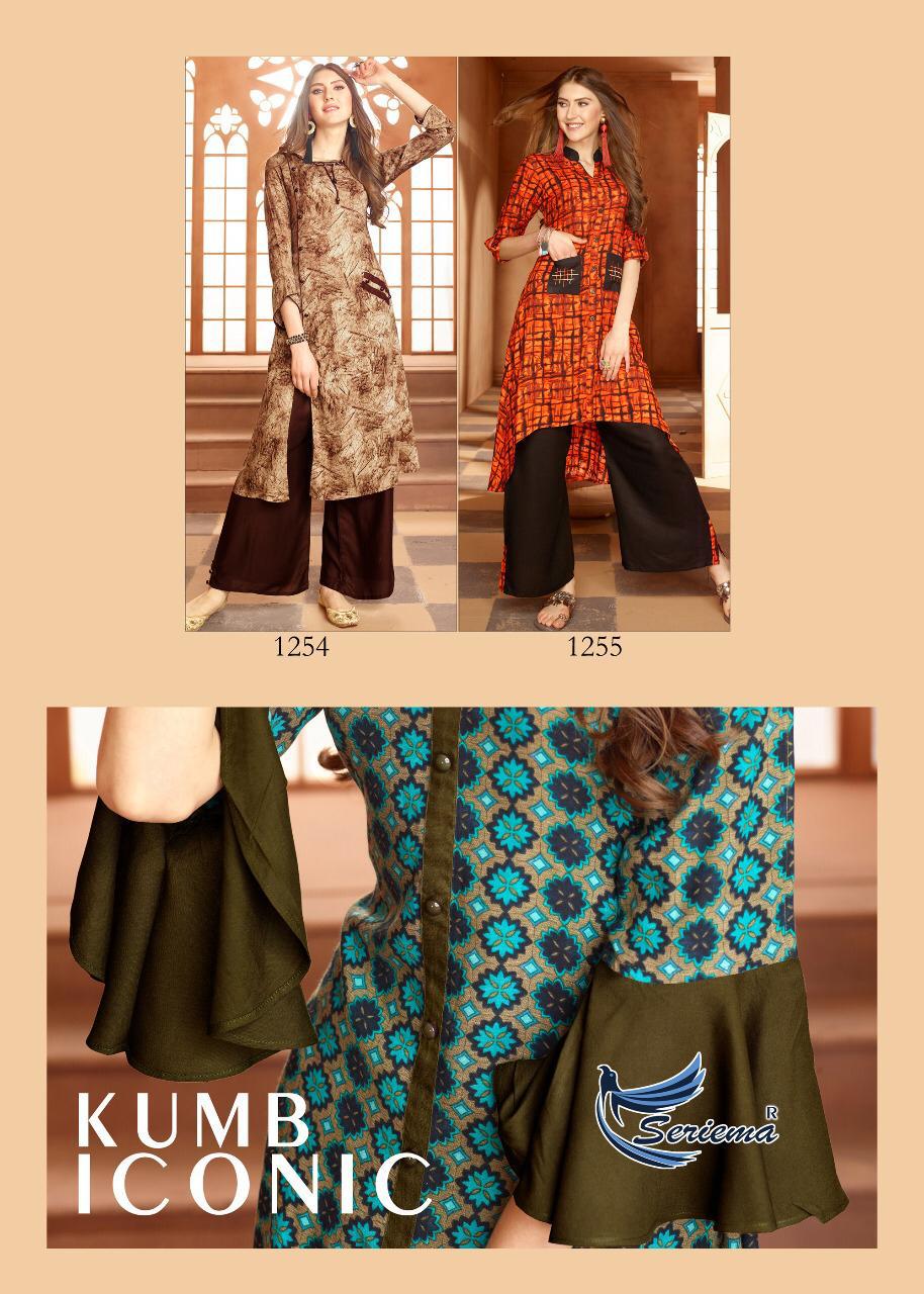 Seriema kumb Iconic gorgeous stunning look beautifully designed classic Trendy fits Kurties