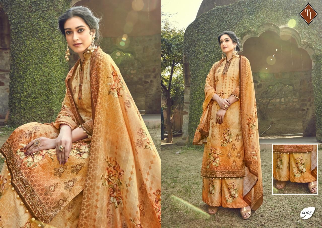 Taniskh fashion Reyna innovative style beautifully designed attractive look Salwar suits