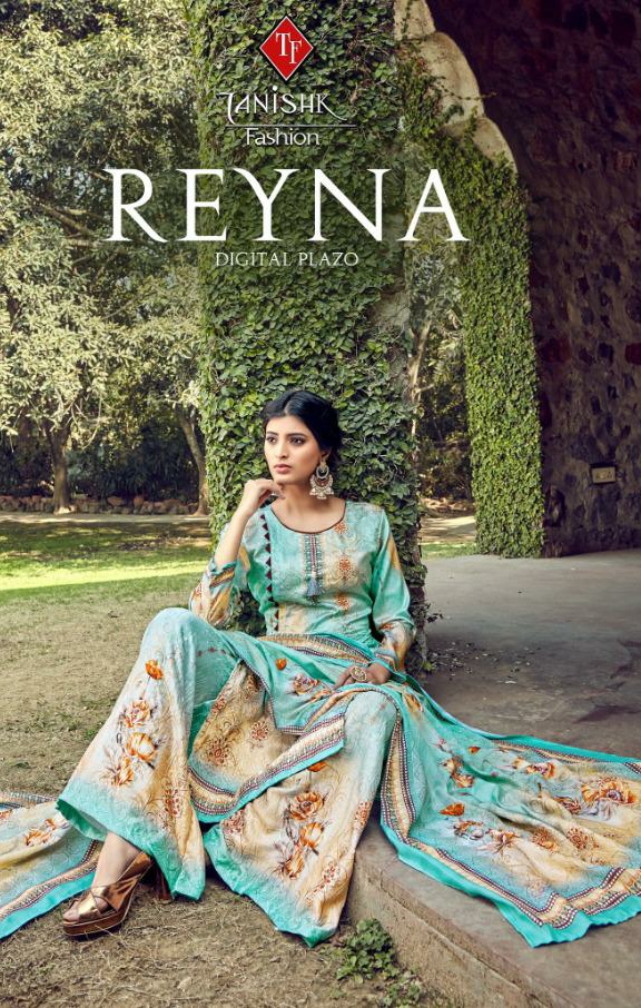 Taniskh fashion Reyna innovative style beautifully designed attractive look Salwar suits