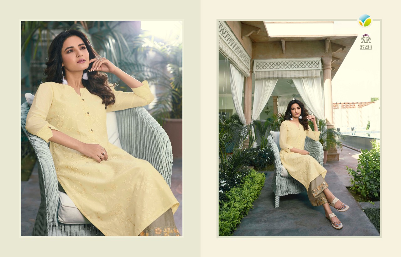 Vinay Fashion wink gorgeous stunning look attractive and modern Stylish trendy fits Kurties with plazzo