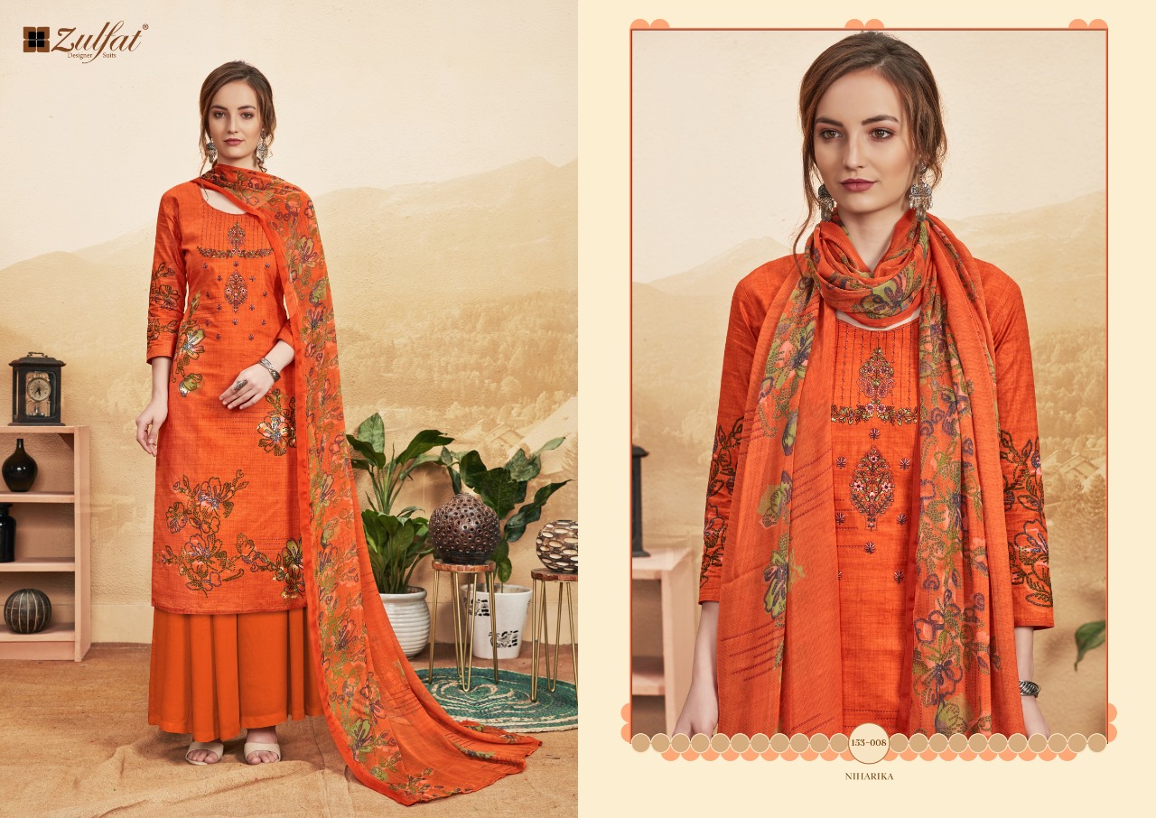 Zulfat niharika astonishing style beautifully designed Salwar suits