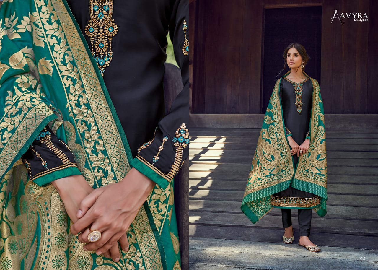 Amyra designer mannat elagant Style satin Georgette Embroided diamond work Salwar suits