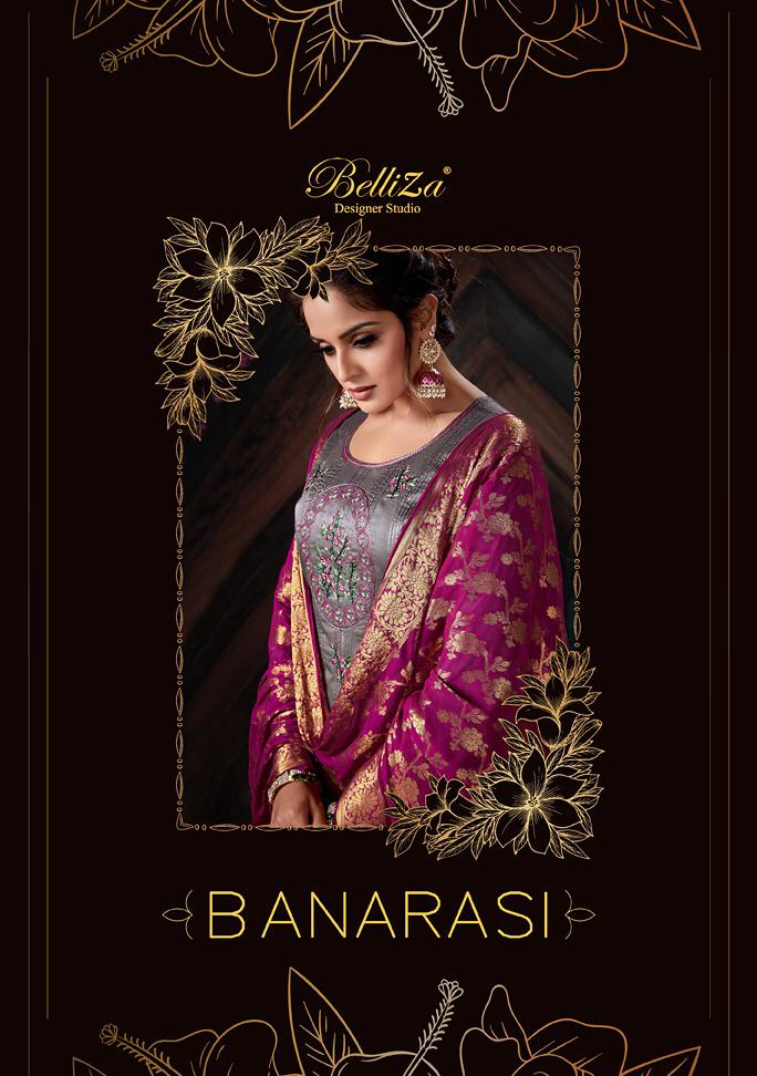 Belliza banarasi vol 3 stunning and Stylishly Designed jam Silk with heavy fancy Embroided Salwar suits