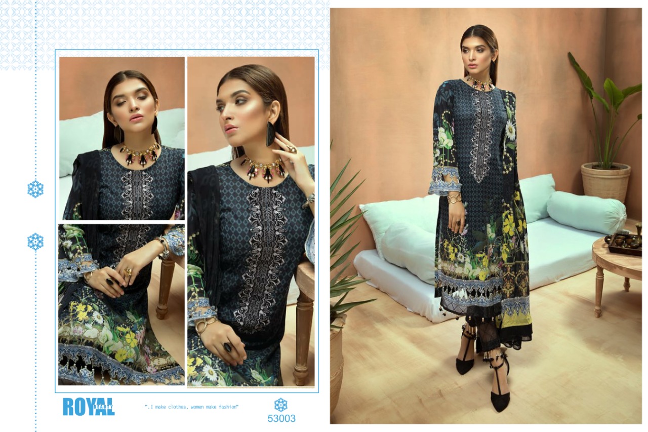 Cyra Fashion alizah vol 3 astonishing style jam cotton Embroidered Salwar suits