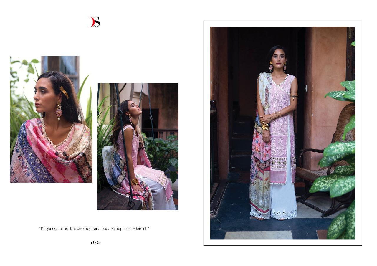 Deepsy suits qalamkar stunning look Pakistani concept cotton Embroidered Salwar suits