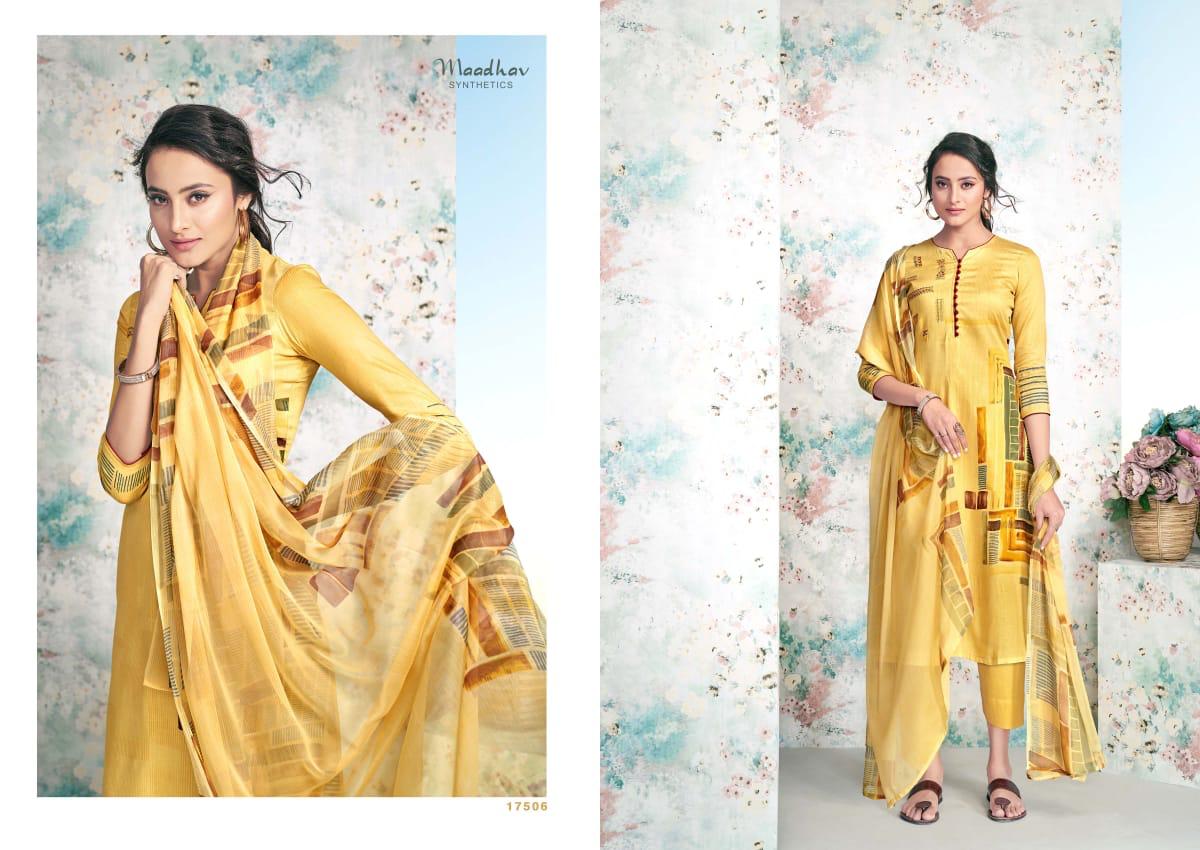 Maadhav elite innovative style beautifully designed attractive look Salwar suits