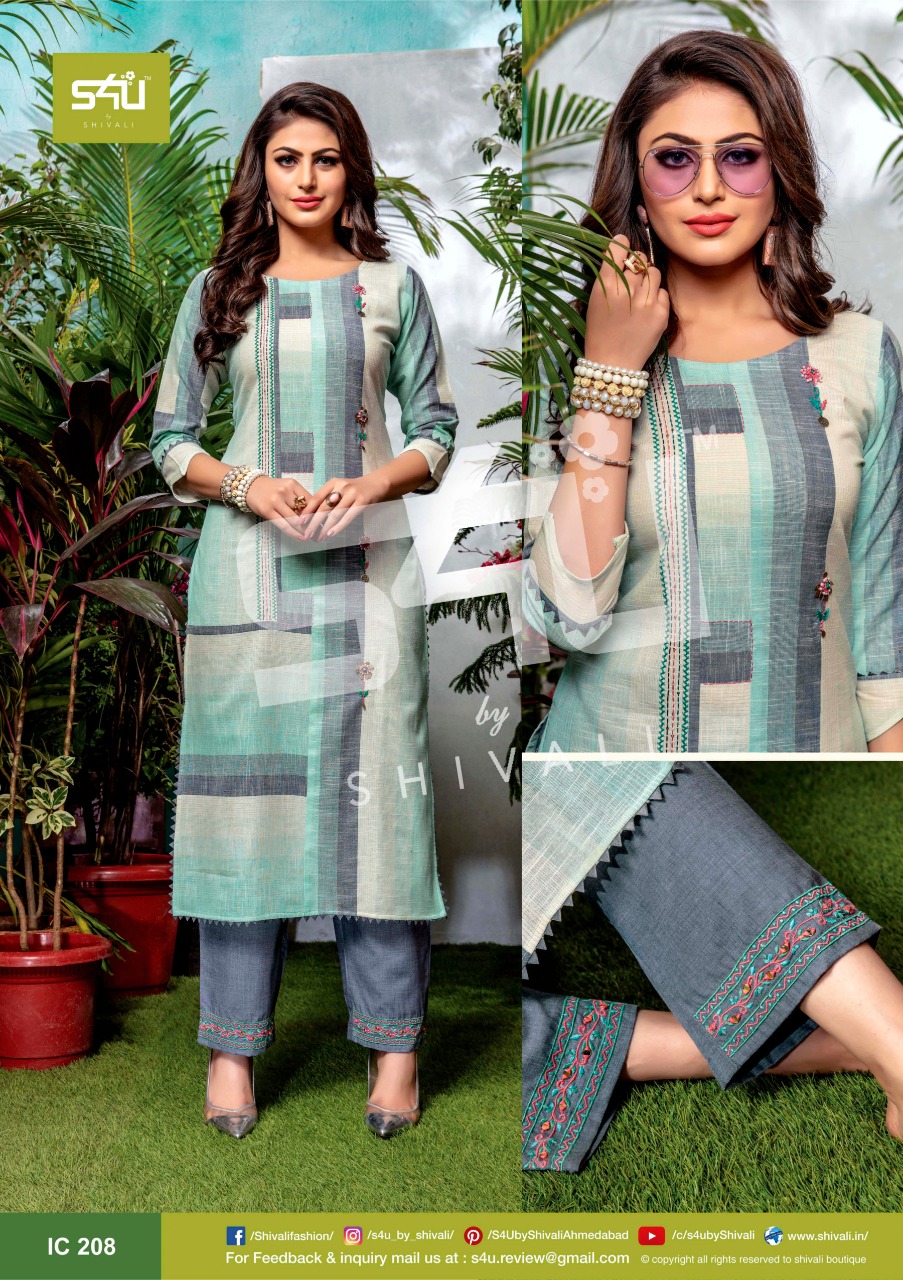 S4U Indi Chic vol 2 gorgeous stunning look beautifully designed attractive moden Kurties