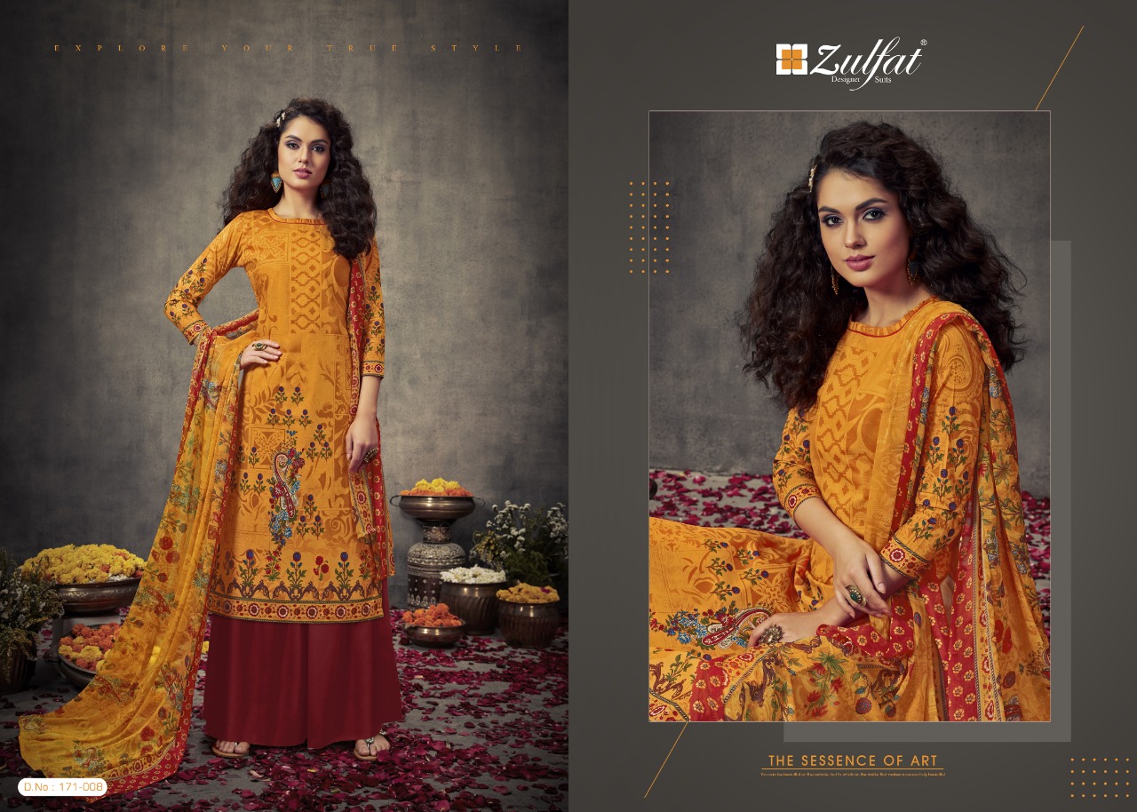 Zulfat summer Bonanza innovative style beautifully designed pure cotton digital print Salwar suits