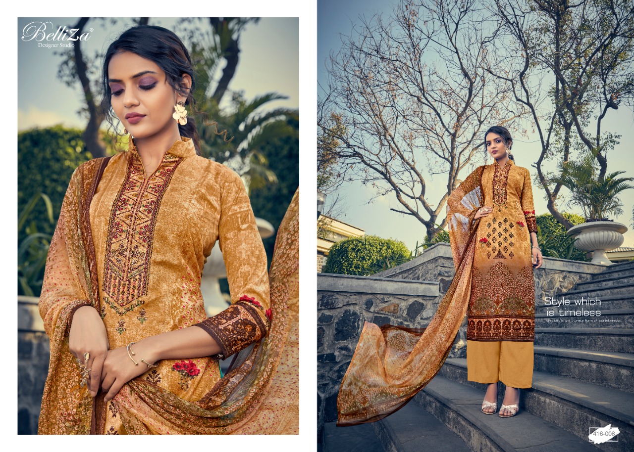 Belliza designer studio mahira vol 2 pure cotton printed salwar suits Wholesaler