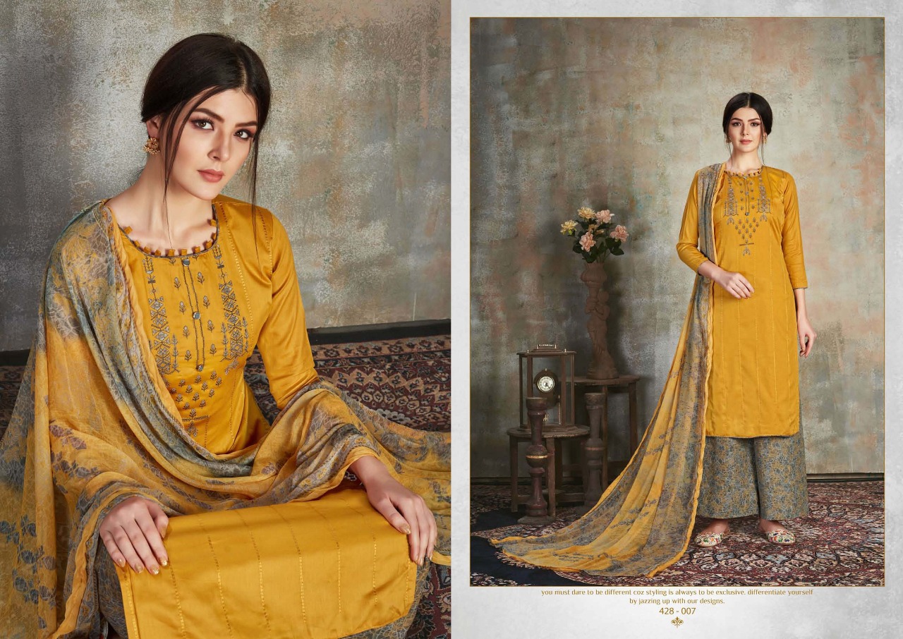 Belliza designer studio nazar e patiala cotton  printed salwar suits at wholesale rate