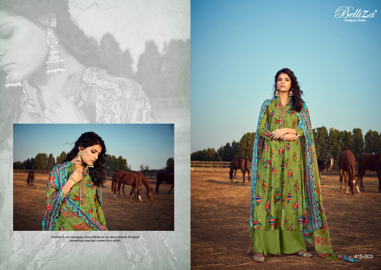 Belliza designer studio tisha salwar kameez summer wear collection
