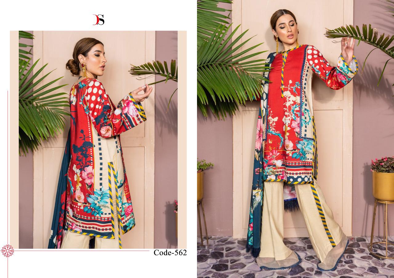 Deepsy suits firdous vol 7 cotton printed Karachi dress Material exporter