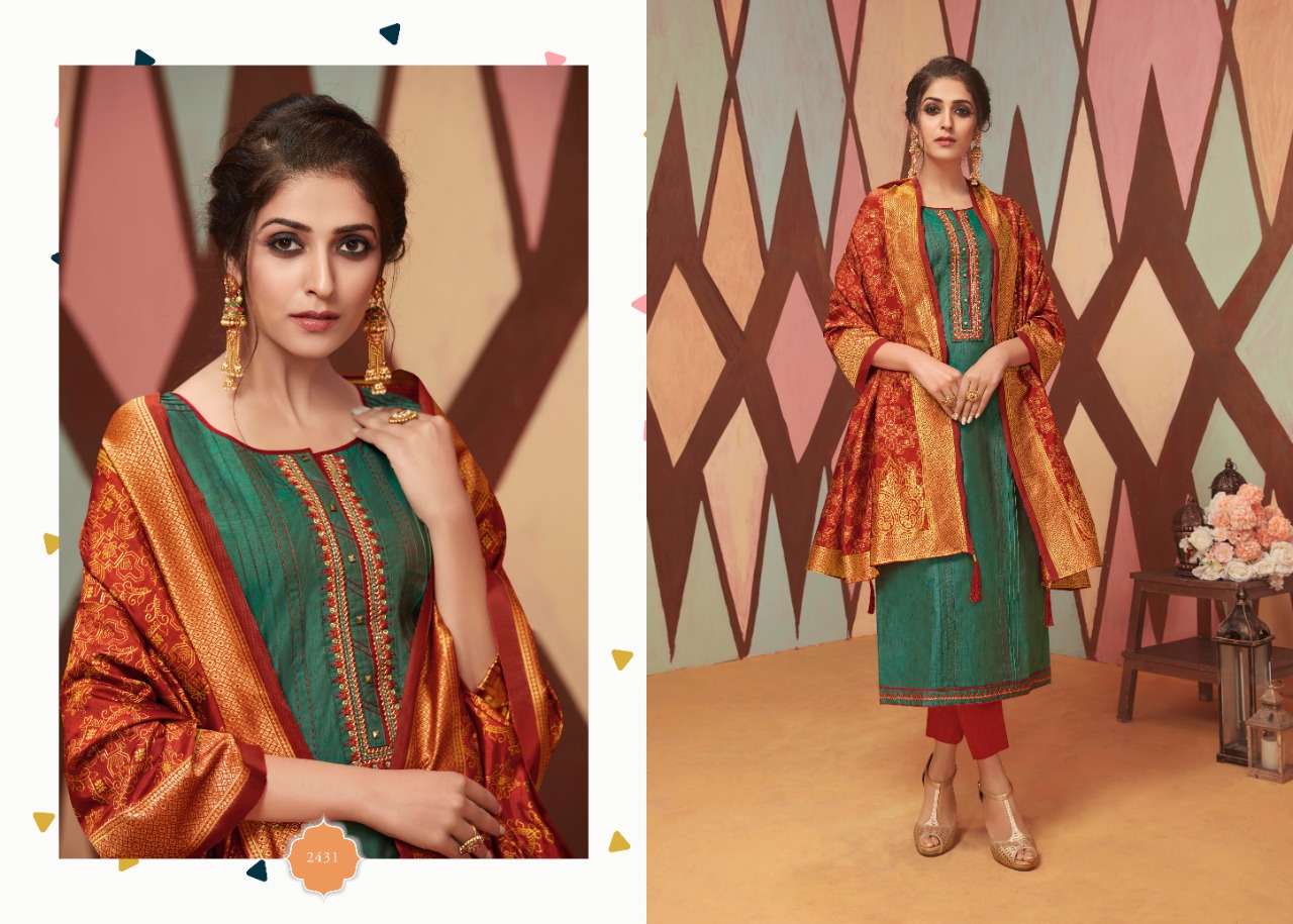 Kessi fabrics rangoon paridhan vol 3 readymade dress Material online supplier