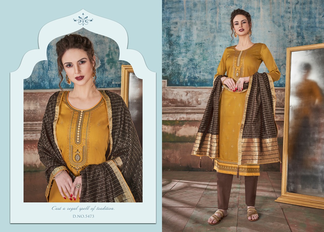 Kessi fabrics saugat embroidered salwar kameez collection wholsaler