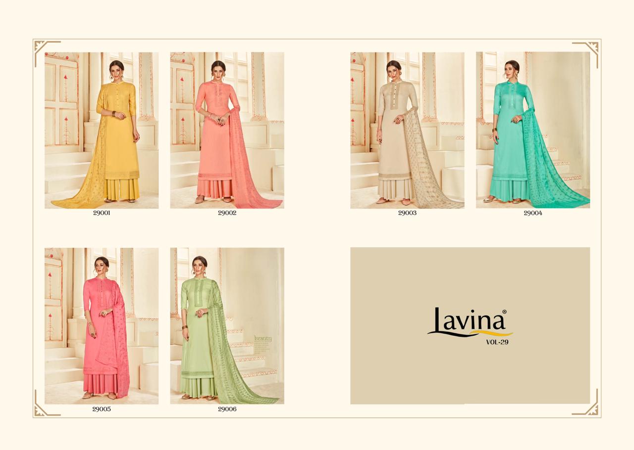 Lavina lavina vol 29 embroidered salwar kameez latest collection