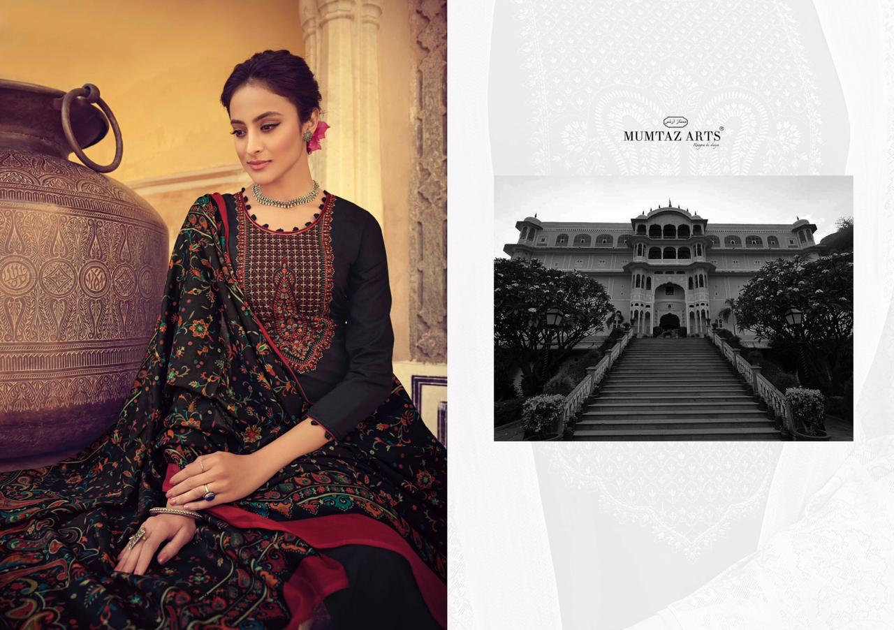 Mumtaz arts saanjh nx designer Karachi embroidered dress Material exporter