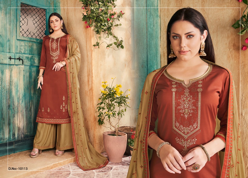 Ramaiya poshak vol 3 colourful salwar suits Material at wholesale rate