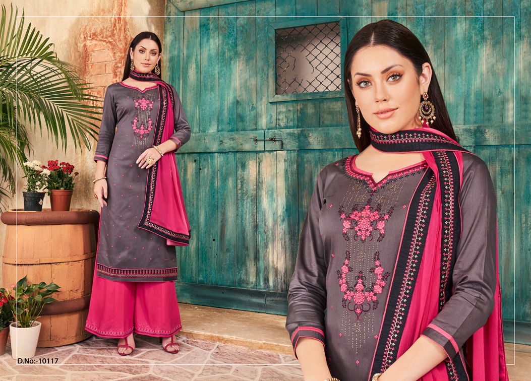 Ramaiya poshak vol 3 colourful salwar suits Material at wholesale rate