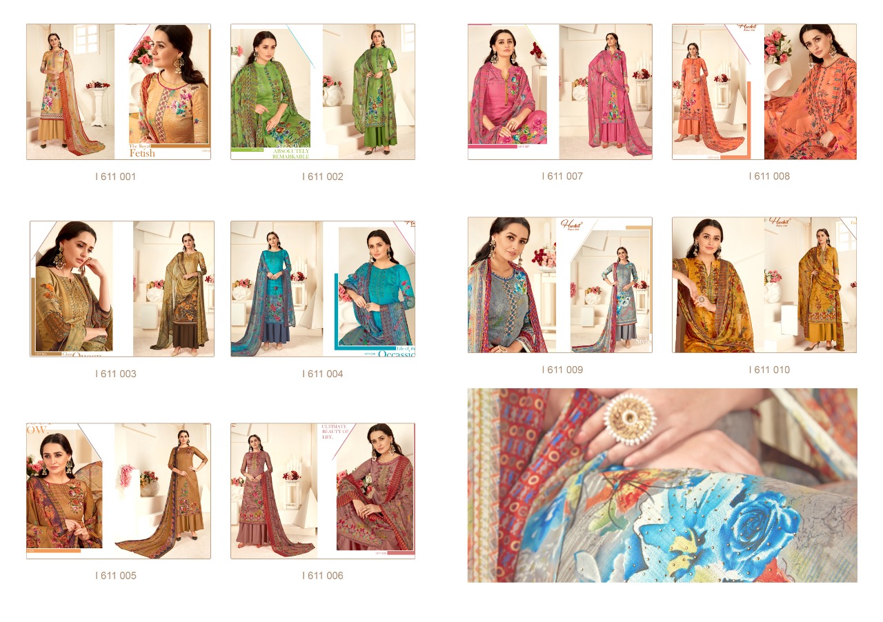 Harshit fashion hub taniya Swarovski dress Material wholesaler