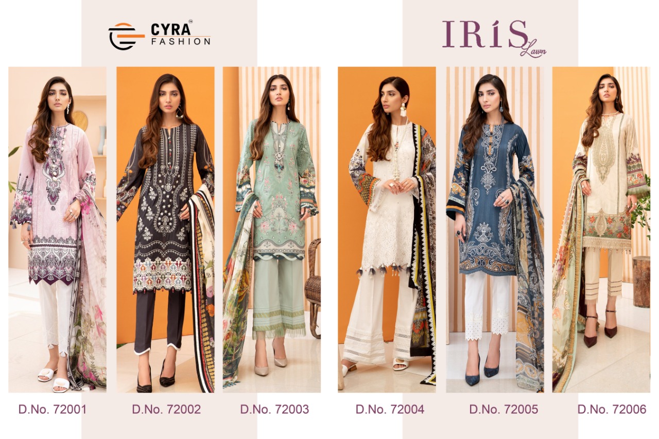 Cyra Fashion iris Pakistani The Most Hittest design Concept salwar suits catalog