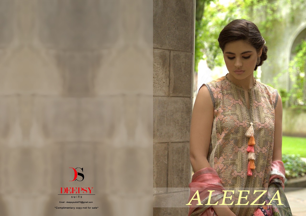 Deepsy suits presenting aleeza exclusive Collection of salwar kameez