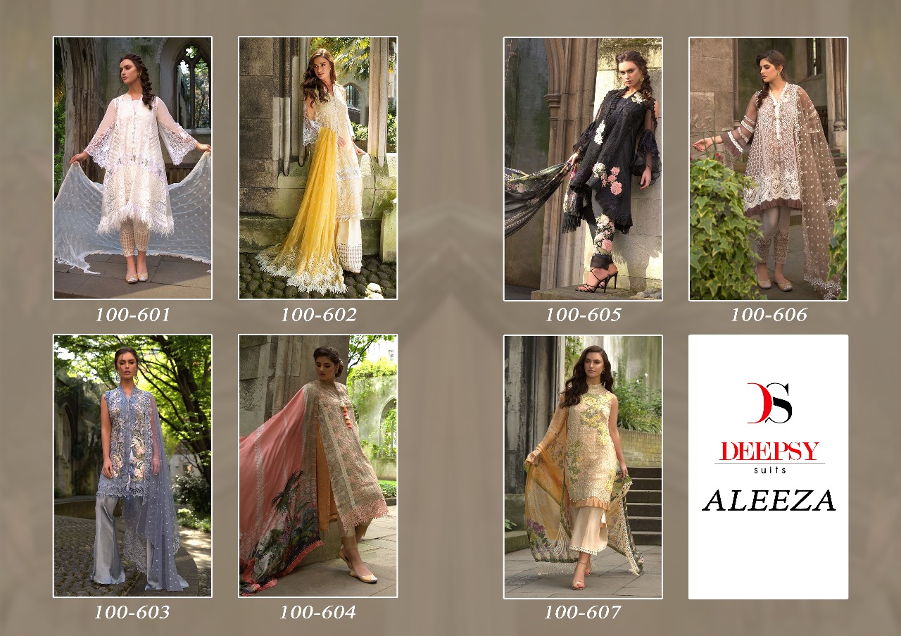 Deepsy suits presenting aleeza exclusive Collection of salwar kameez
