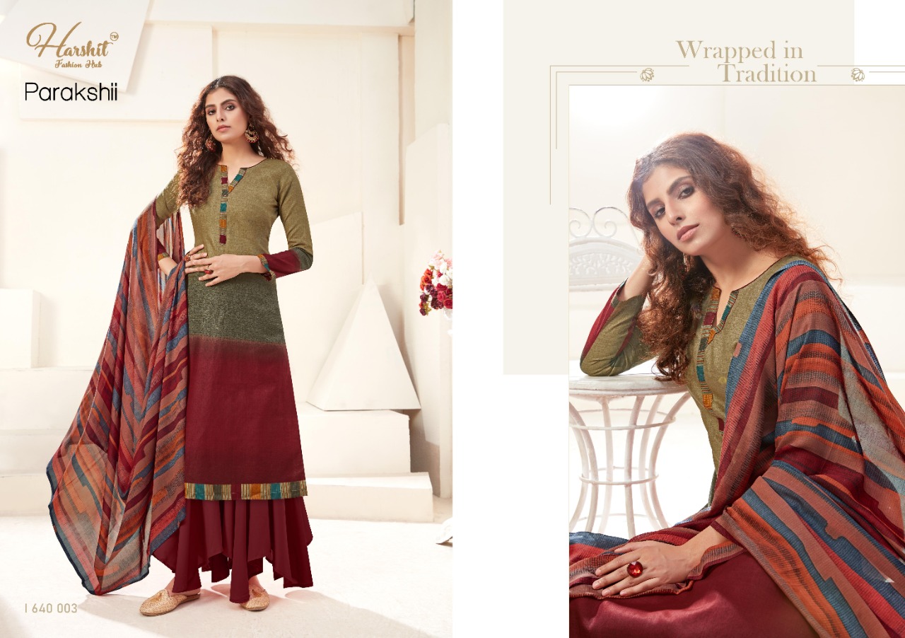 Harshit fashion hub parakshii digital printed salwar suits exporter