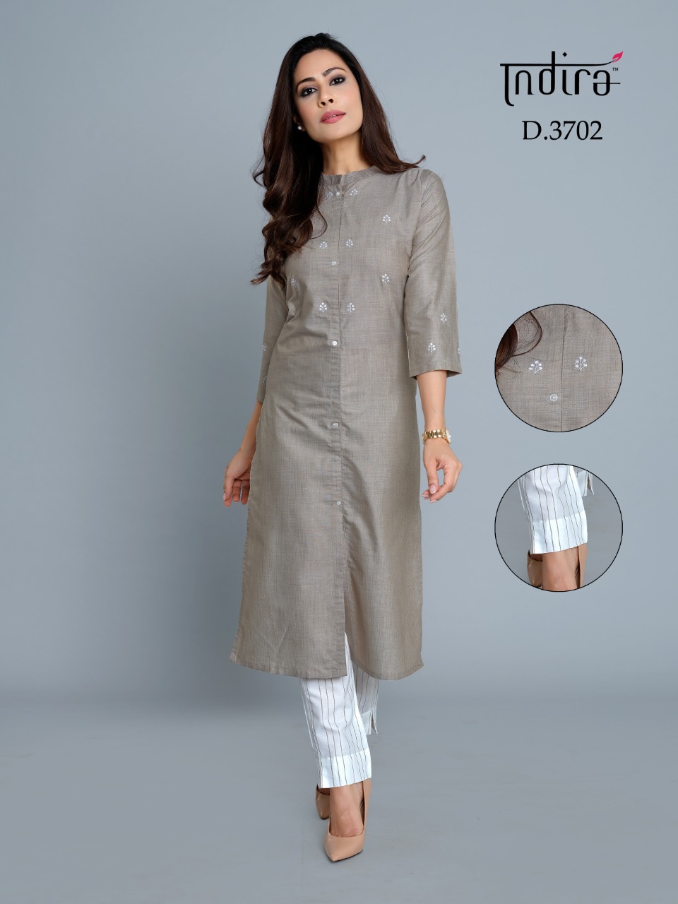 indira apparels saumya elegant  style kurti catalog