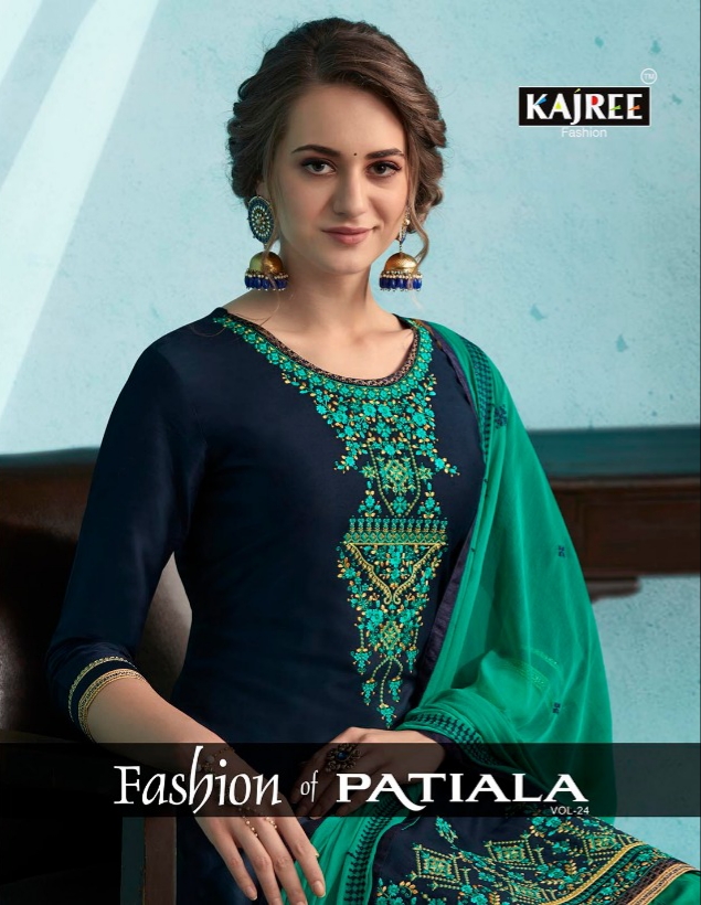 Kajree fashion of patiala vol 24 cotton ready made collection dealer