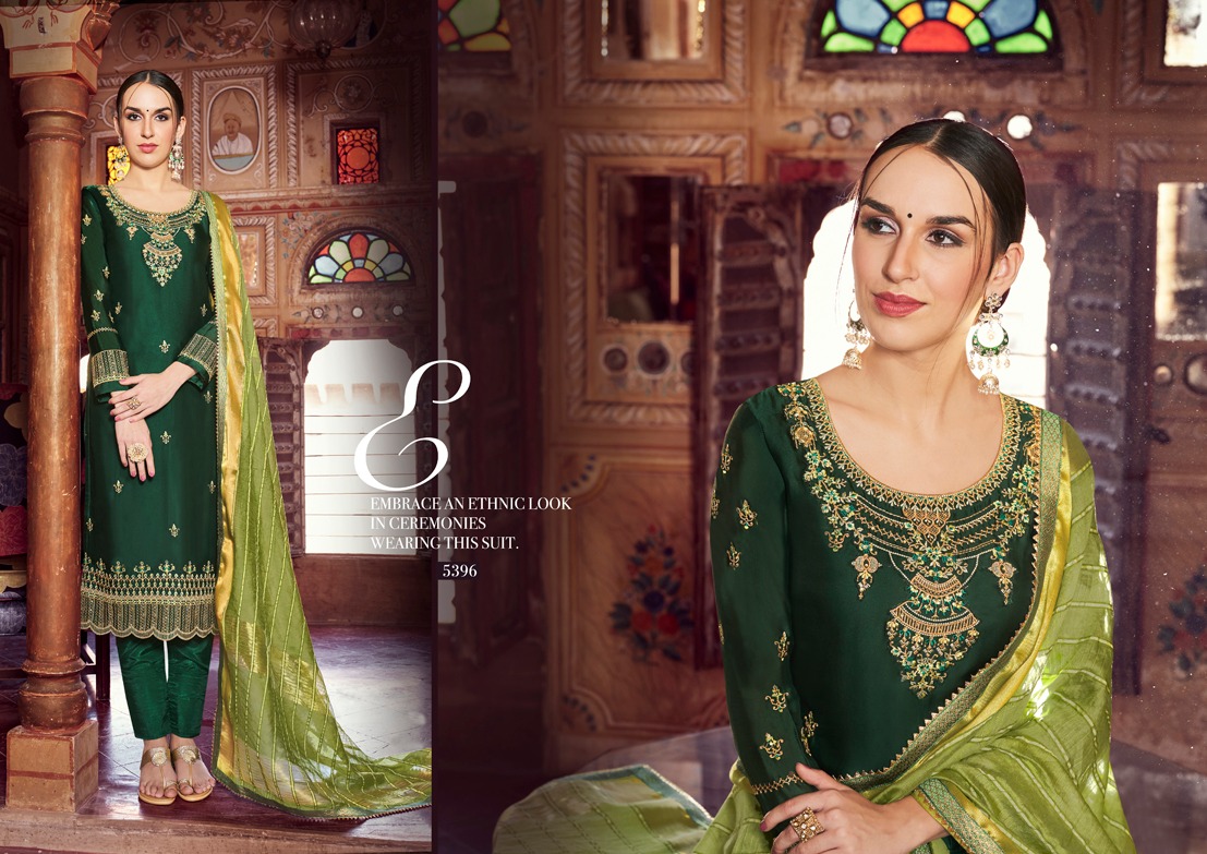 Kessi shubaramb Embroidered party wear Salwar suits supplier