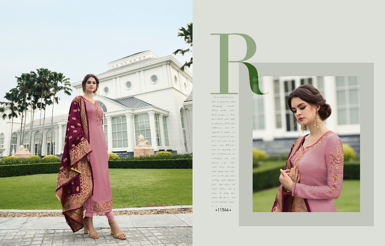 Meera trendz zisa banarasi vol 7 salwar suit Material at best price