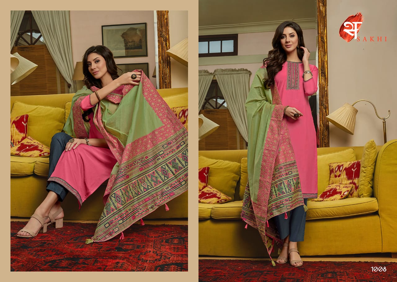 swagat sakhi classic look Salwar suit catalog