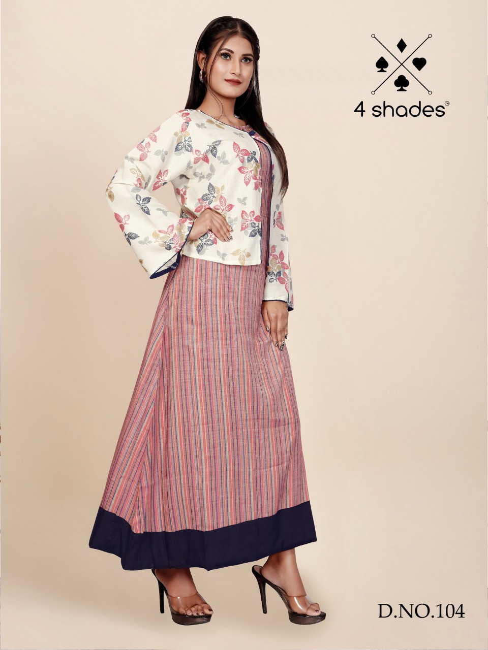 4 shades maggie catchy  look rayon kurti catalog