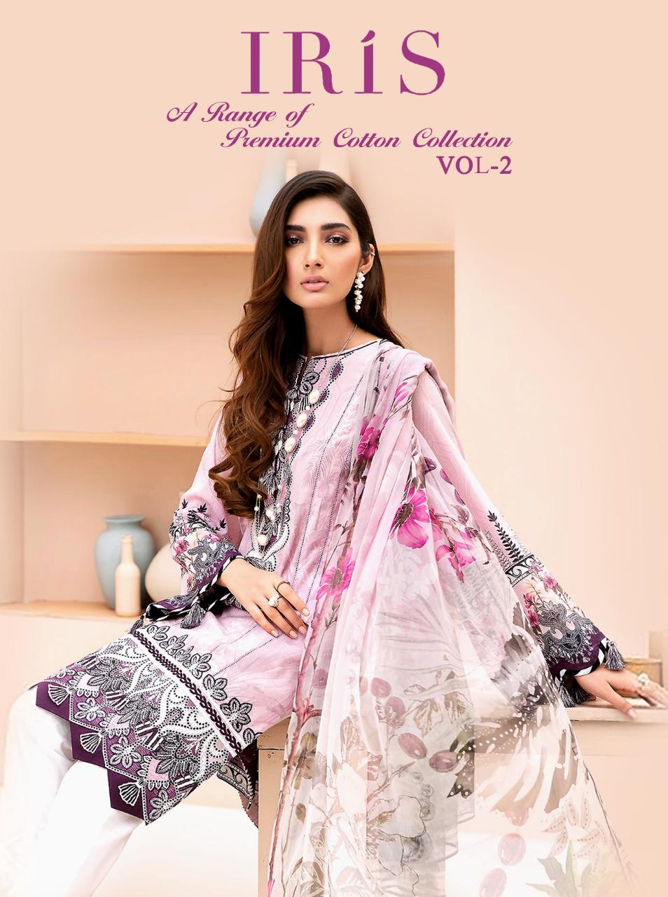 Shree fabs Iris vol 2 attractive and stylish classy look Salwar suits catalog