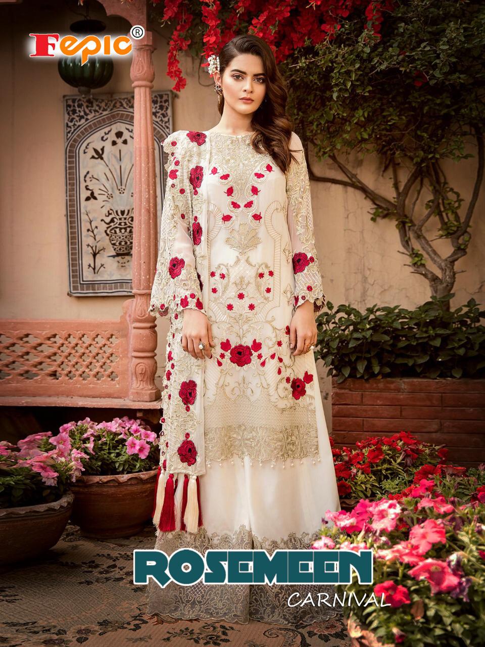fepic rosemeen carnival colorful fancy collection of salwaar suits