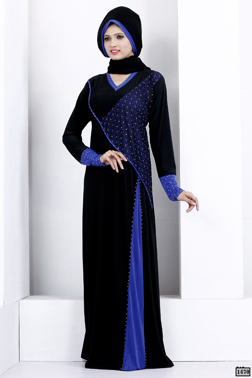 erra designer abaya d no1470 lycra burkha singal