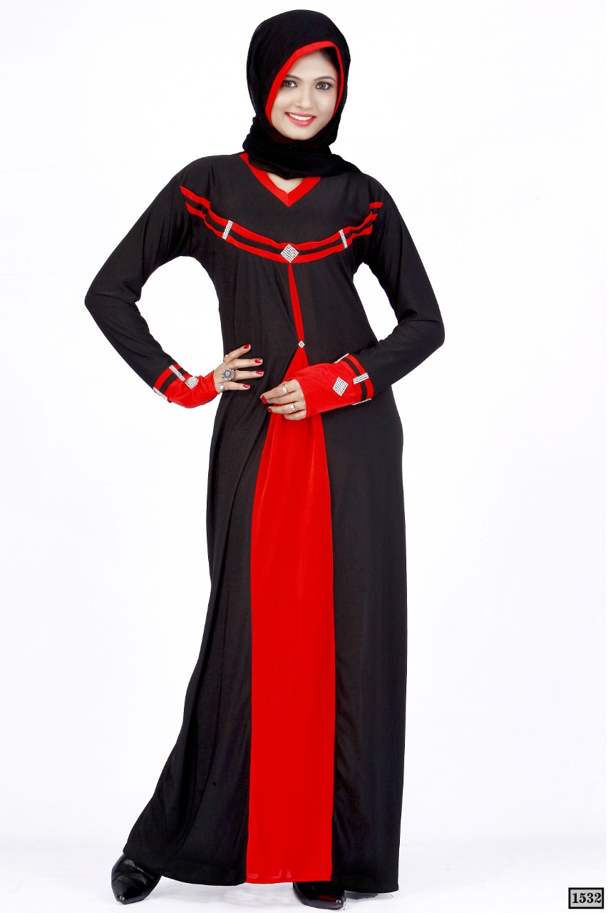 erra designer abaya d no1532 lycra burkha singal
