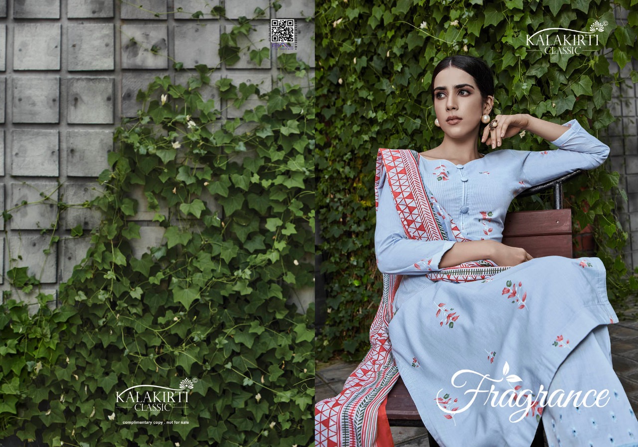kalakirti fragrance cotton exclusive print salwar suit catalog